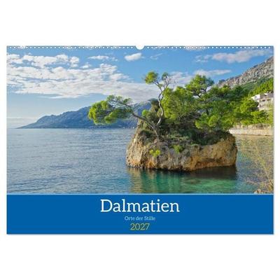 Dalmatien - Stille Orte (Wandkalender 2027 DIN A2 quer), CALVENDO Monatskalender