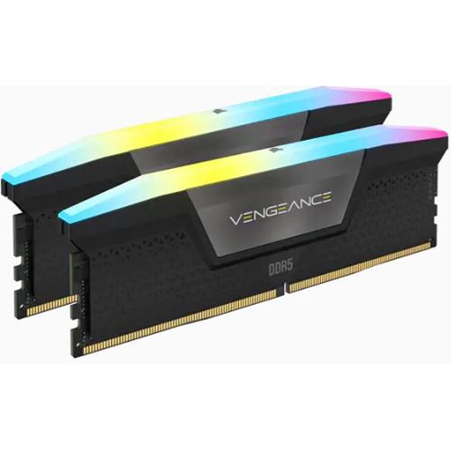 32GB Corsair Vengeance RGB schwarz DDR5-6400 DIMM CL32 Dual Kit