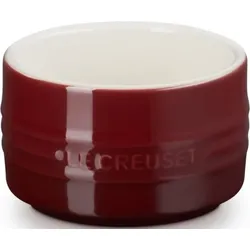 Le Creuset Förmchen 9 cm rund burgunderrot