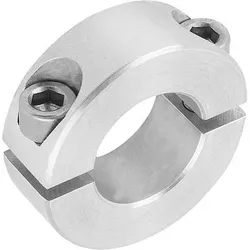 KLEMMRING GETEILT, D1=40, D2=60, B=15, ALUMINIUM BLANK