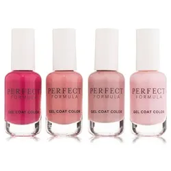 PERFECT FORMULA Nagellack-Set Gel Coat Color 4x8ml