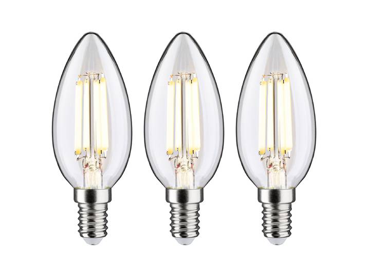 Ampoule LED Eco-Line - Bougie Ø 3cm Transparent
