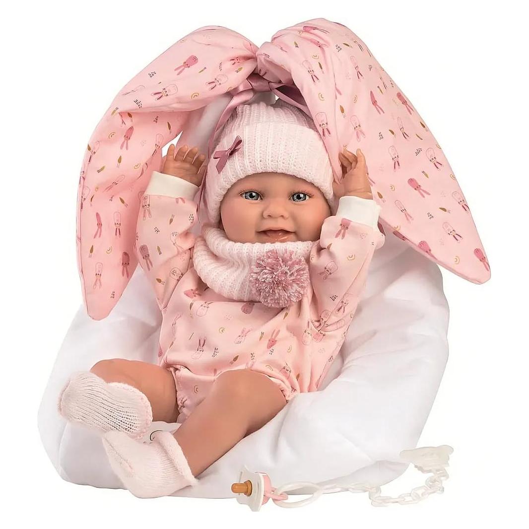 Llorens Babypuppe Nica mit Tragetasche 40cm (73802)