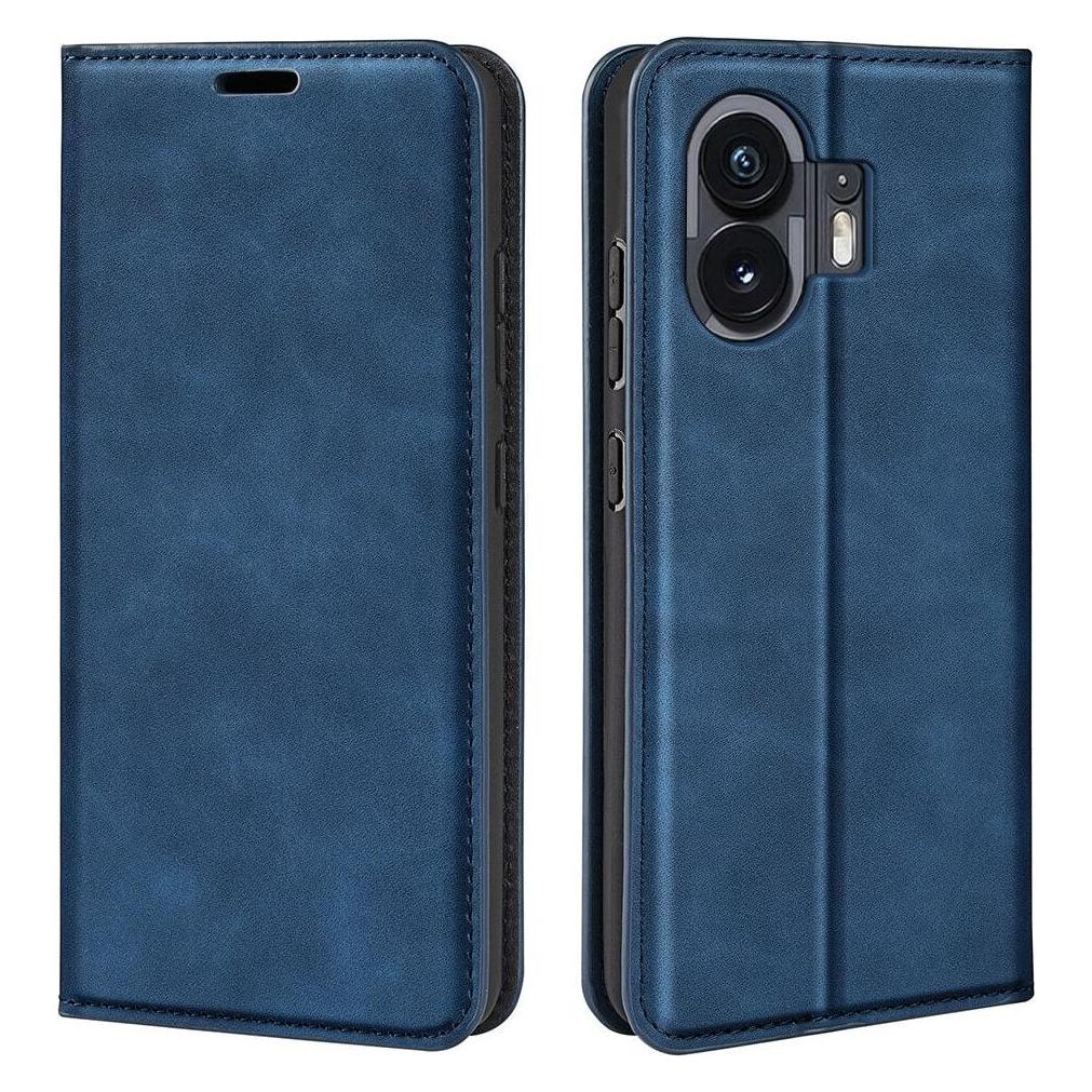 Cover-Discount Nothing Phone (2) - Stand Flip Case Hülle blau (Nothing Phone (2)) (660160010E)