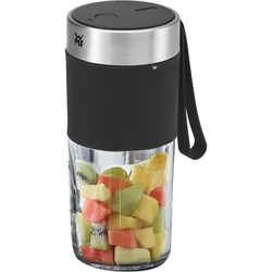 WMF KÜCHENminis Mix on the go, Standmixer, Transparent, Silber, Schwarz