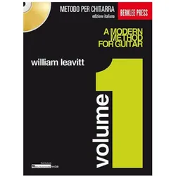 Metodo moderno per chitarra vol. 1 con CD, Fachbücher