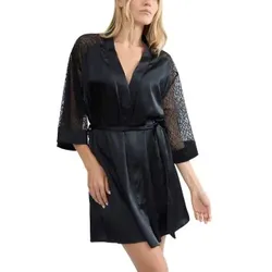 Triumph A Weekend To Remember Robe Schwarz Polyester 36 Damen