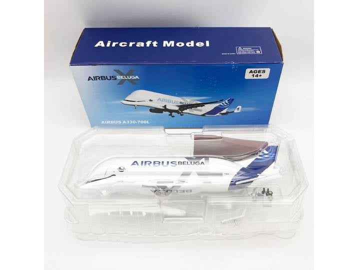 30CM a330 beluga xl 1/180 échelle avion résine moulé sous pression avion Simulation fini Souvenir passe-temps Collection affichage cadeau