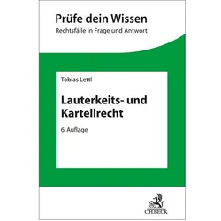 Wettbewerbs- und Kartellrecht, Fachbücher von Tobias Lettl, Hans-Peter Schwintowski