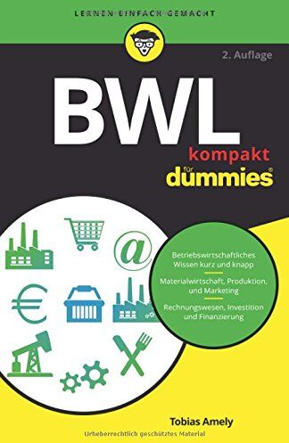 Tobias Amely - BWL kompakt für Dummies - Preis vom 16.10.2026 11:41:07 h