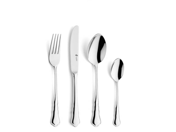PW CHIPPENDALE Besteck Set 24-teilig, Edelstahl, mit Besteckkasten Rostfreies, spülmaschinenfestes Tafelbesteck im klassischen Chippendale-Design, eine perfekte Geschenkidee