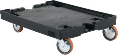 Rollpalette RLP 86, L 800 x B 600 x H 200 mm, oh. Feststeller