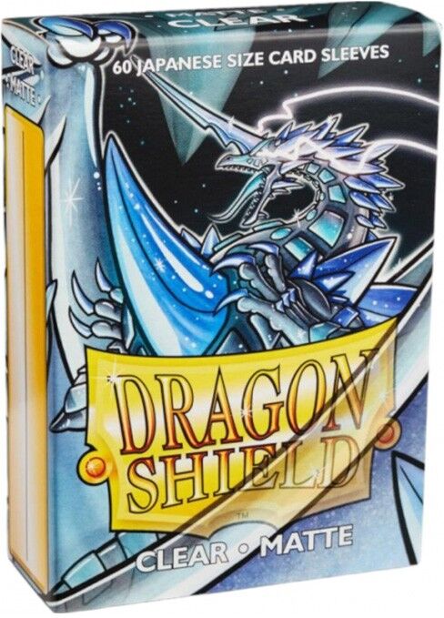 60 Dragon Shield Matte Japanese : Sleeves Clear