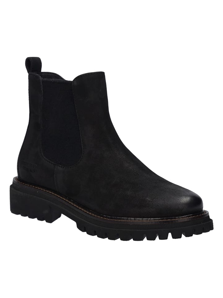 Josef Seibel Leder-Boots "Millie 07" in Schwarz - 40