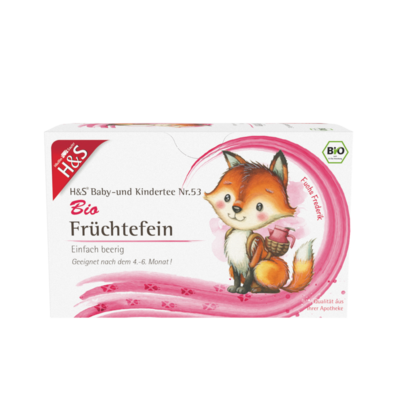 H&S Tee - Gesellschaft mbH & Co. H&S Bio Baby- u.Kindertee Früchtefein Filterbeutel 20X2.5 g 14264234