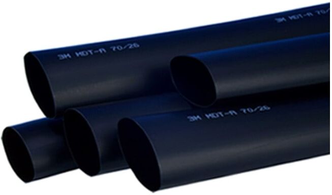 3M Deutschland Manchon thermorétractable rouleau 9,5/4,8 mm, noir, fin HSR noir (7100235045)