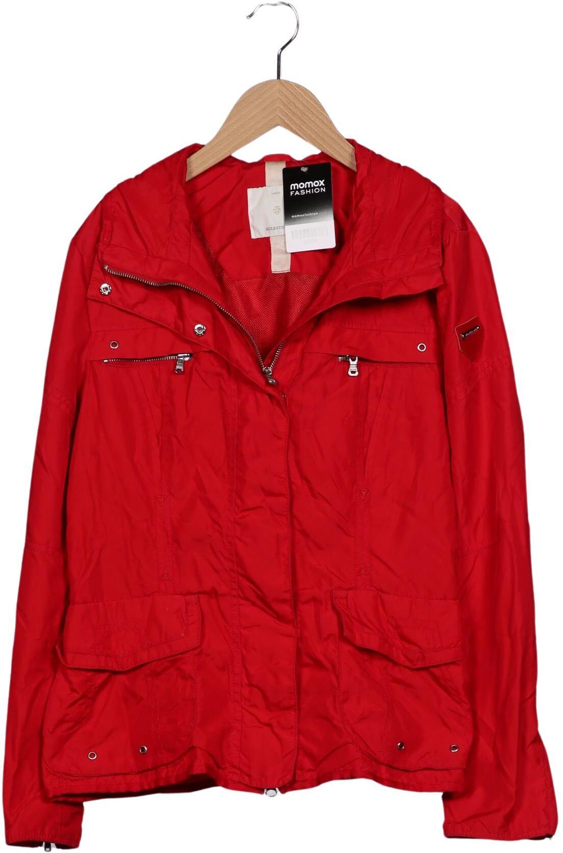 Milestone Damen Jacke, Rot, Gr. EU 40, Synthetik - Second Hand