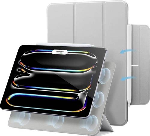 ESR Magnetic Case Tablet-Cover Apple iPad Pro 11" (2025 & 2024) Grau