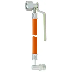 GOK Hochdruck-Schlauchleitung Gummi 400 mm mit Haltegriff Abgang 90°