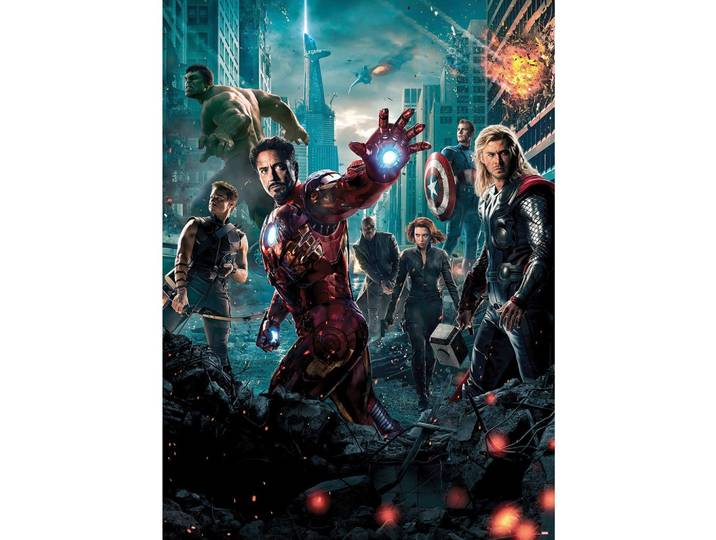 Fototapete Avengers Movie Poster ca. 184x254cm