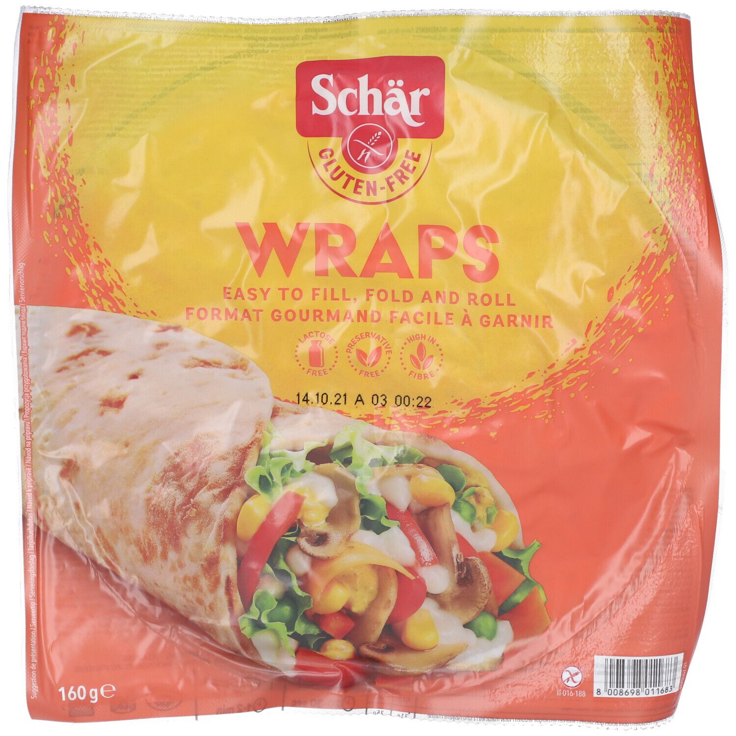 Schär Glutenvrije Wraps 2x80 g Sonstige
