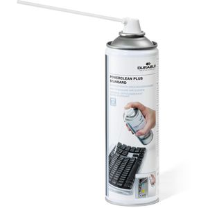 Durable Druckluftspray Powerclean Plus 400, brennbar, mit Sprührohr, 400ml