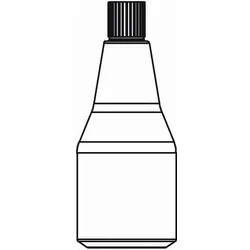 KWC Flasche weiss 350 ml, inkl. Adapter 635713