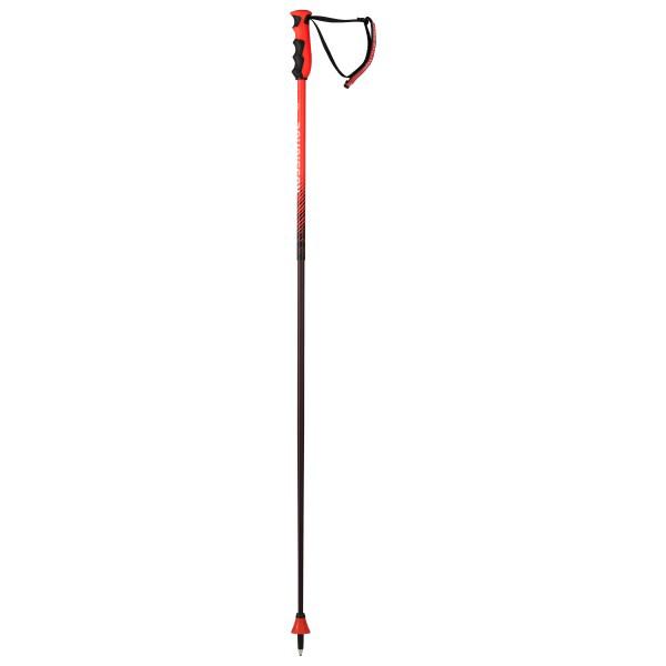 Rossignol - Hero Carbon Kevlar - Skistöcke Länge 120 cm schwarz/rot