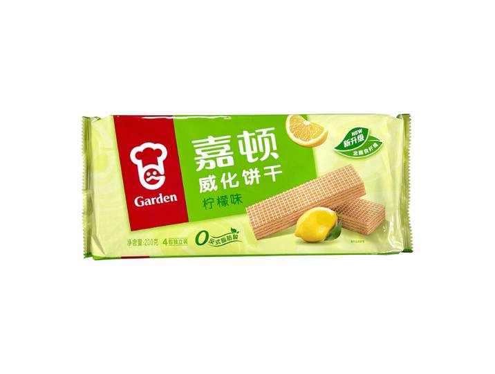 Garden Cream Gaufrette saveur citron 200 g