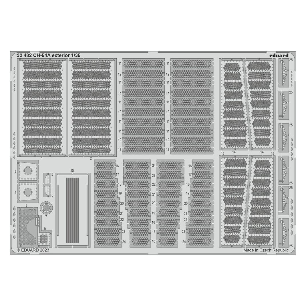 Eduard CH-54A exterior 1/35 ICM (32482)