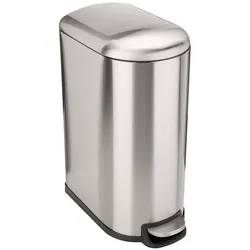 Batimex Mülltonne 40 L, Abfalleimer, Grau