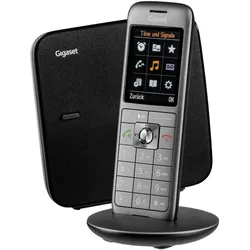 Gigaset CL660 - Schnurlostelefon mit Rufnummernanzeige - DECT\GAP - Schwarz, Ant...
