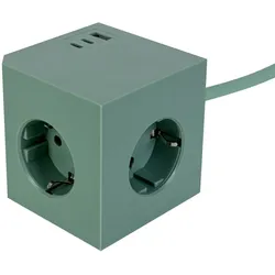 Mican Steckdosenwürfel PLUG BOX - L/B/H ca. 7.50x7.50x7.50