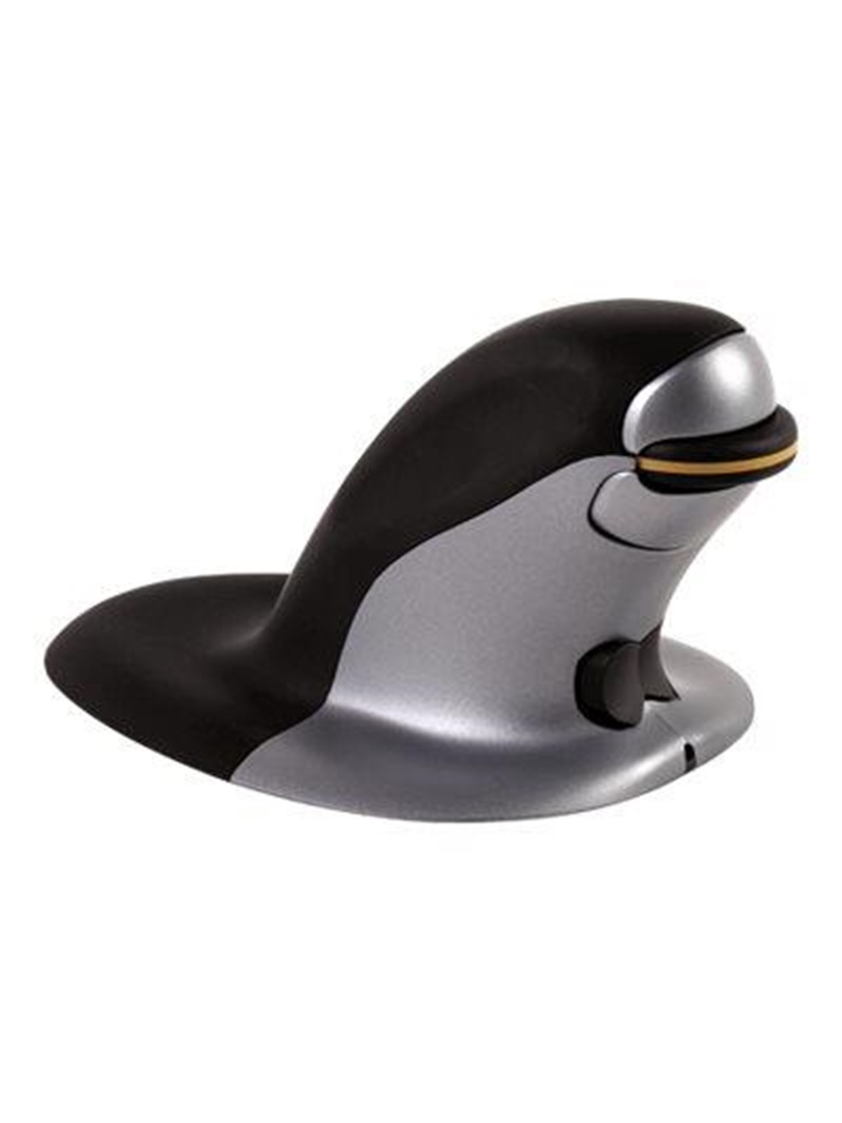 Fellowes Penguin Medium - Vertical mouse (Silber)