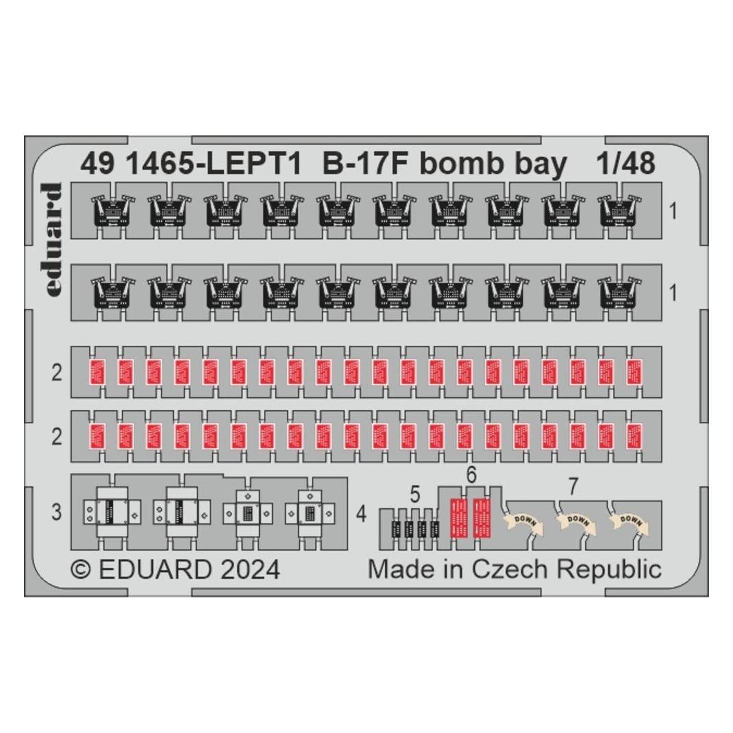 Eduard B-17F PART II (BIG49428)