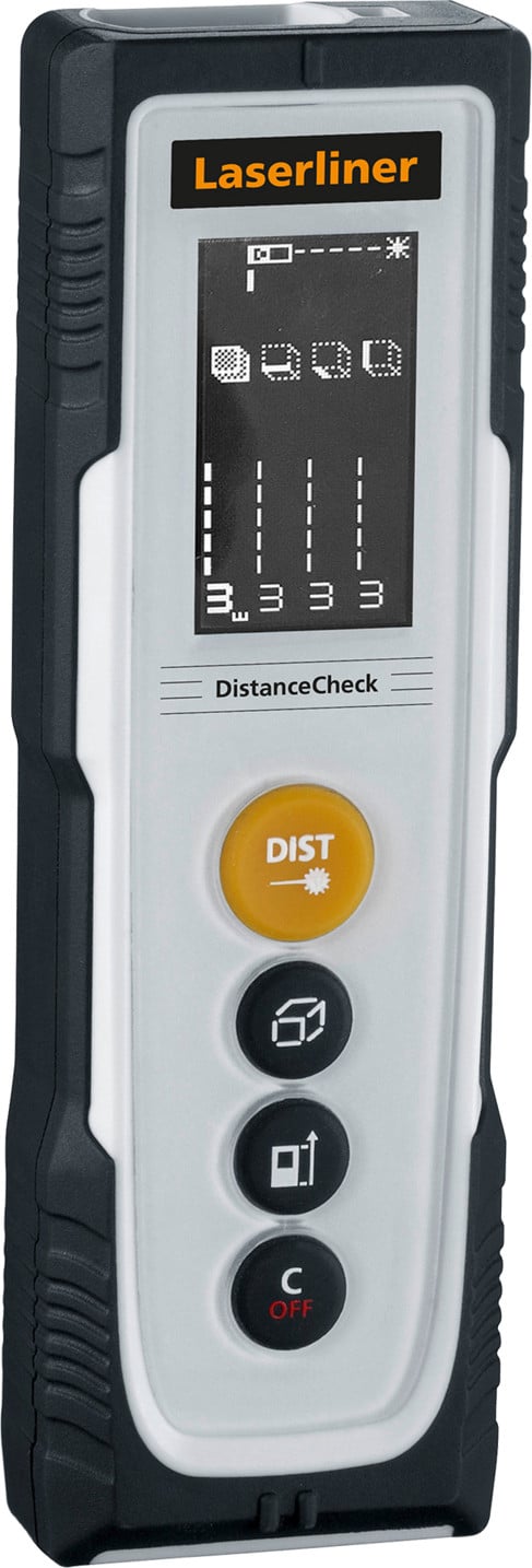 Laserliner 080.810A digitale laser afstandsmeter, 20 meter, zwart/wit