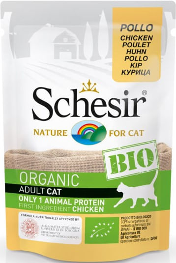 Schesir Cat Busta Multipack 16x85G POLLO