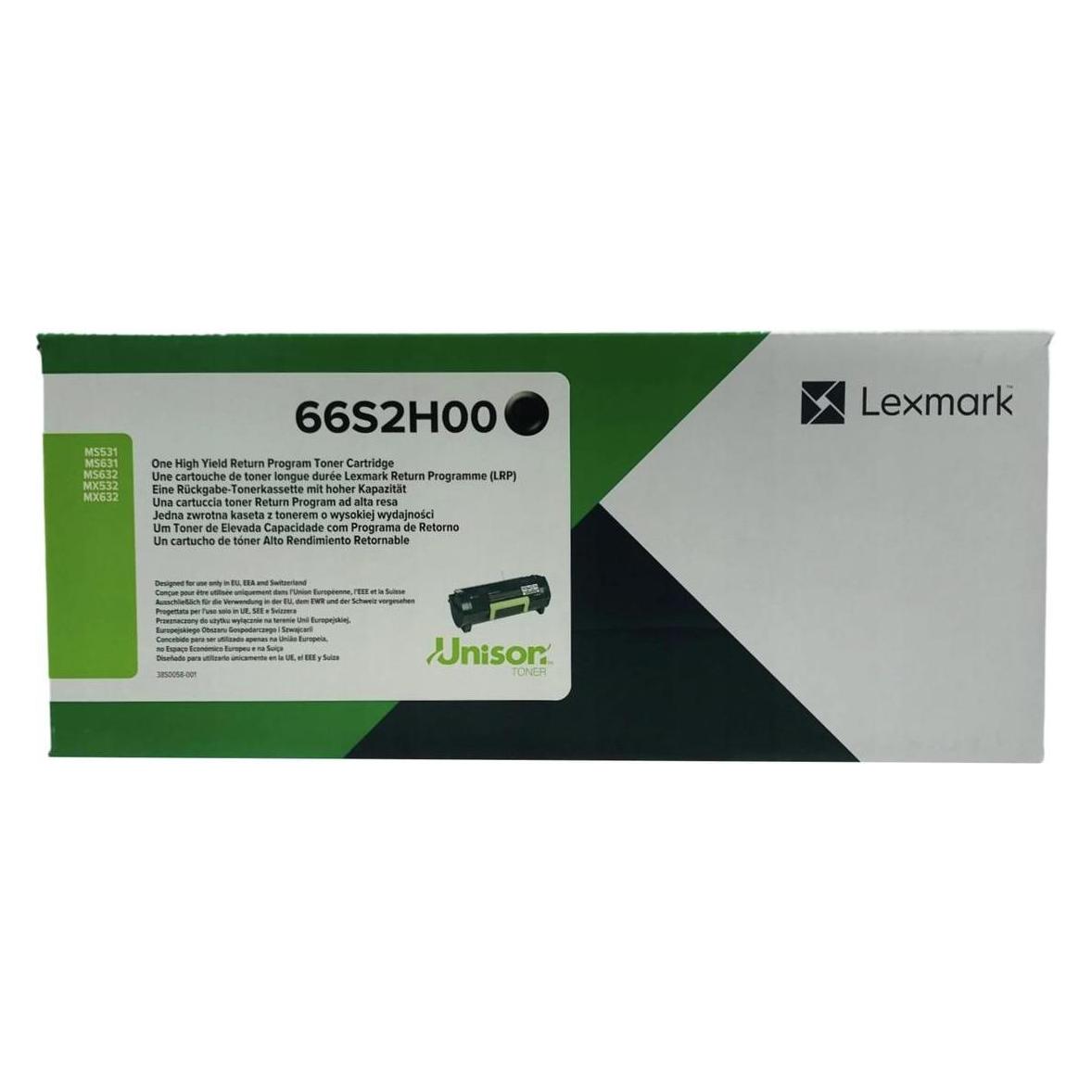 Lexmark LXK Rtn 28.4K MS/X53 Crtg (BK) (66S2H00)
