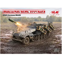 ICM Stuka zu Fuss Sd.Kfz. 251/1 Ausf.B, WW II German MLRS