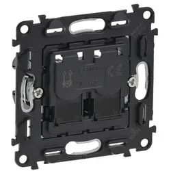 Legrand 753043 Datendose Kategorie6 2xRJ45 geschirmt USTP Valena IN ́MATIC weiß