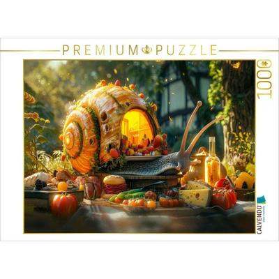 CALVENDO Puzzle Mmh, ein reich gedeckter Tisch | 1000 Teile Lege-Größe 64x48cm Foto-Puzzle für glückliche Stunden, Sonstige von , Calvendo Puzzle
