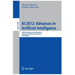 AI 2012: Advances in Artificial Intelligence, Fachbücher von Michael Thielscher, Dongmo Zhang