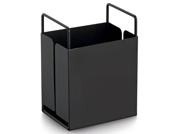 Porte-ustensiles Adeno Type B 11 x 19 x 14cm Noir