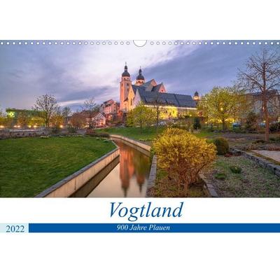 Vogtland-von Mühlleithen bis zum Müllerburschenweg (Wandkalender 2022 DIN A3 quer)