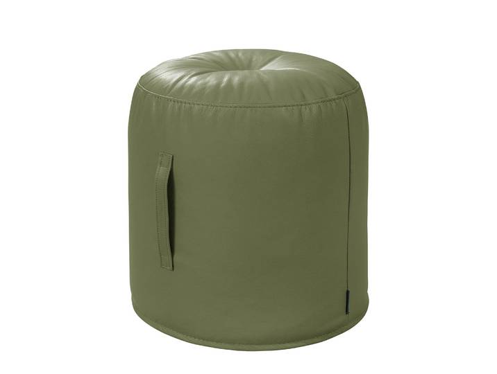 Tabouret Cilaos Ø 43cm Vert/Vert olive