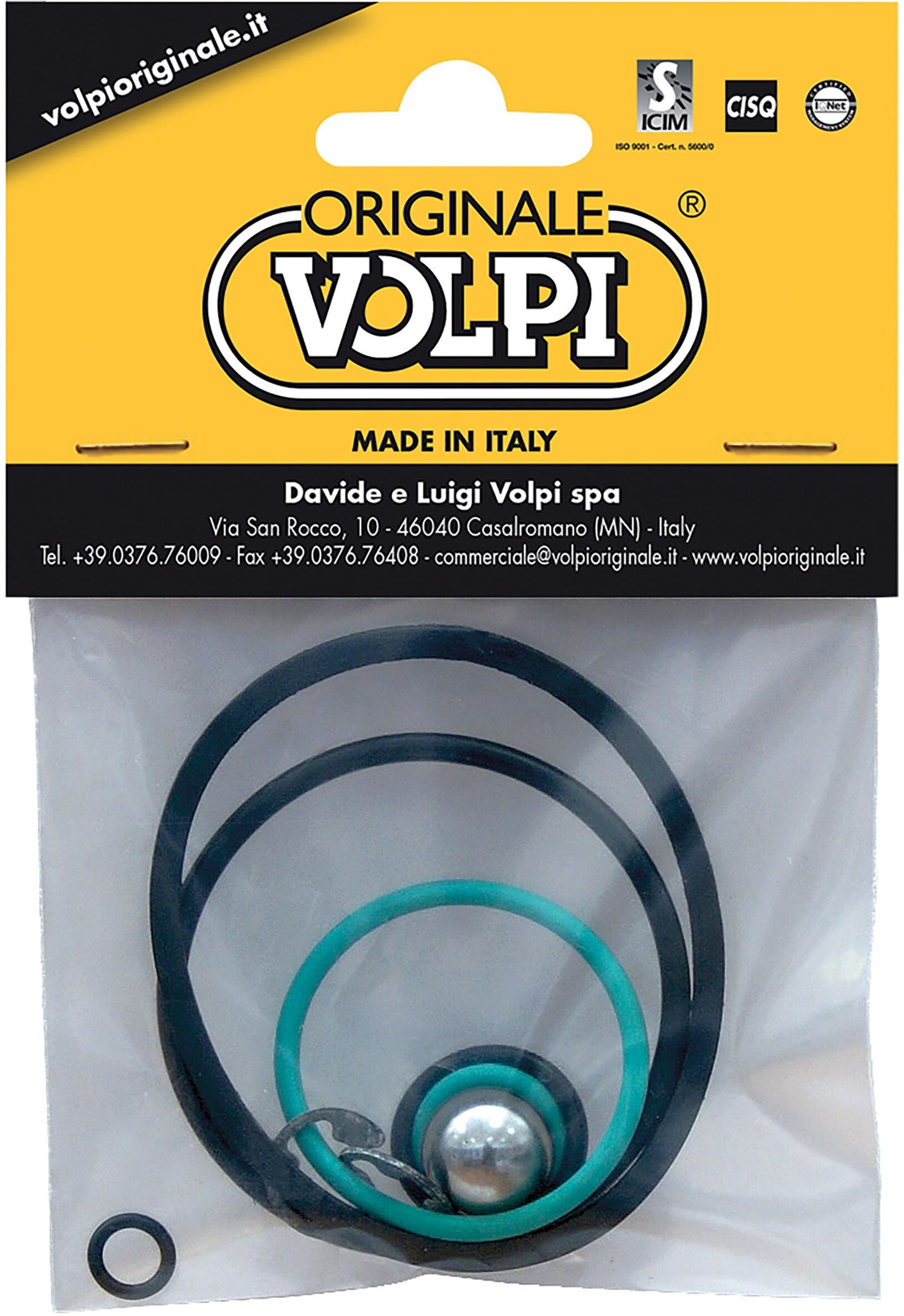Volpi GUARNIZIONI DI RICAMBIO PER VAPORIZZATORE 15l  POMPANTE IN OTTONE