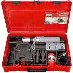 Rothenberger elektrohydraulische Fitting - Pressmaschine ROMAX AC ECO mit Pressbacken-Set TH 16-20-26 mm