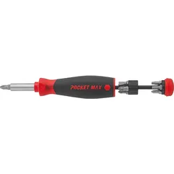 Magazin-Bithalter Wiha® Pocket Max LiftUp, 8-teilig