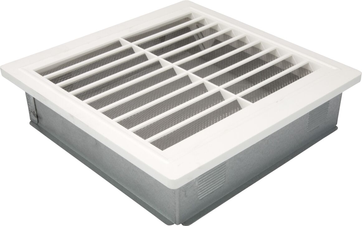 Grille d'aération Bertrams 16LG2 200 x 200 mm, avec cadre