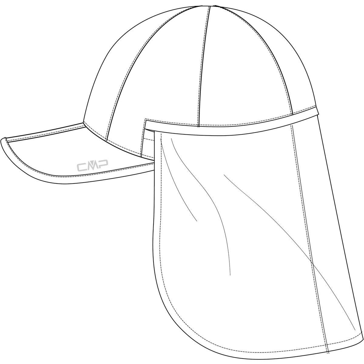CMP MAN Hat bianco (A001) 1 6505129-A001-1